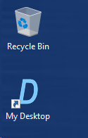 Verknüpfung auf Ihrem Desktop