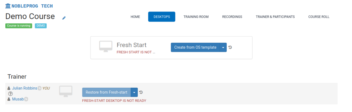 Demo-Kurs