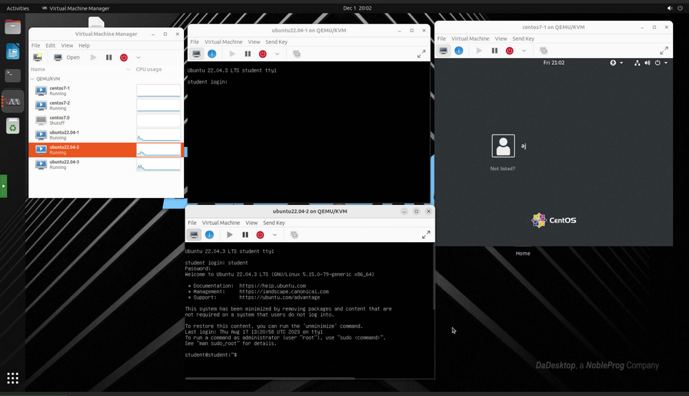 DD Nested Virt Machine