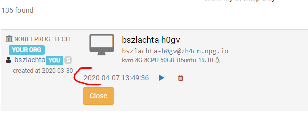 Aufzeichnung abspielen