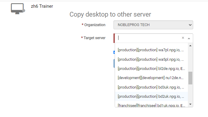  Server-Delegaten