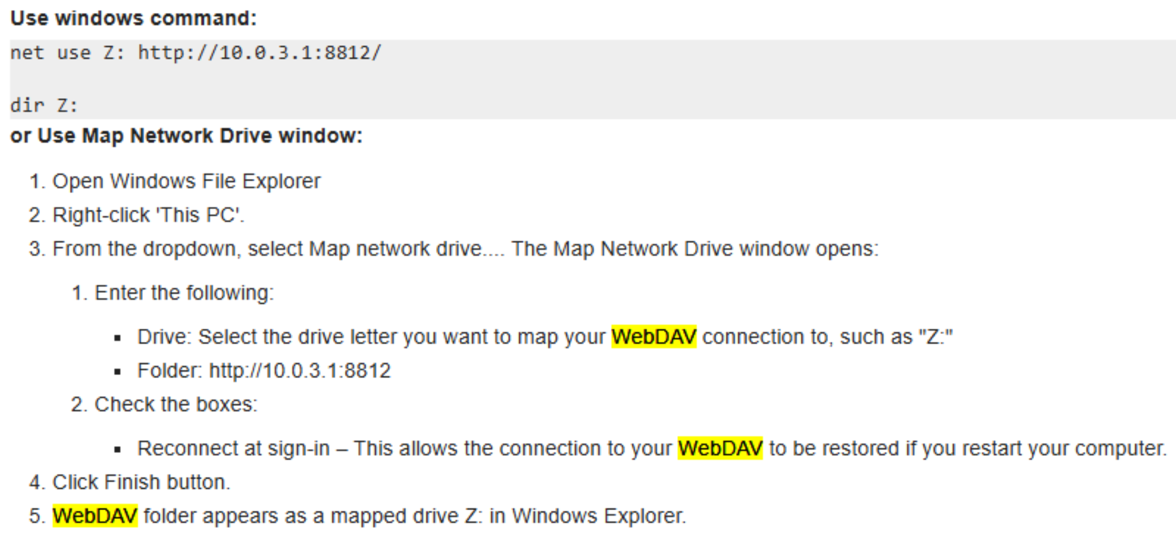 Gemeinsames Laufwerk in Windows aktivieren